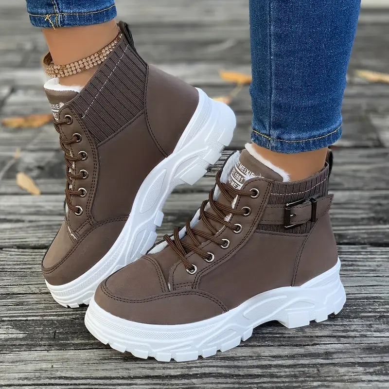 Winterstiefel Frauen Warm Isoliert