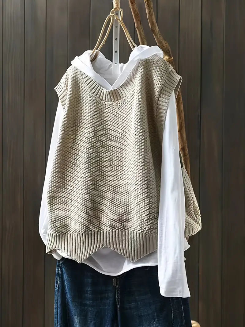 Mia – Damenpullover Rundhals Weich