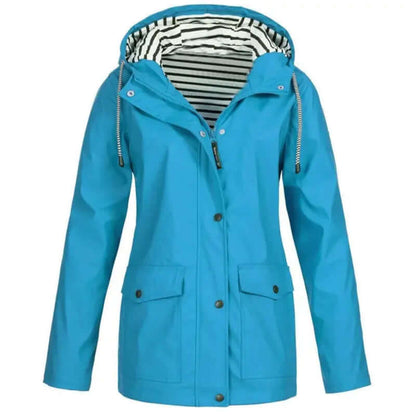 Wasserdichte Frauenjacke Winddichte Outdoor