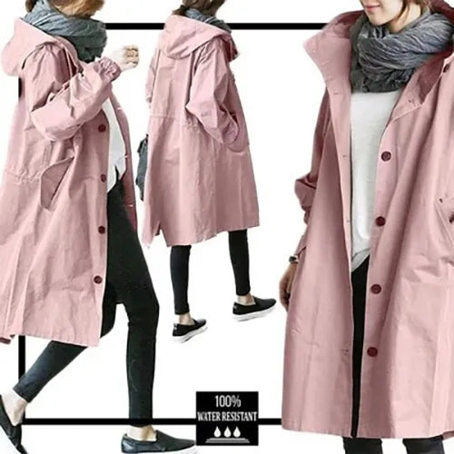 Robuste Wanderjacke Outdoor Waterproof