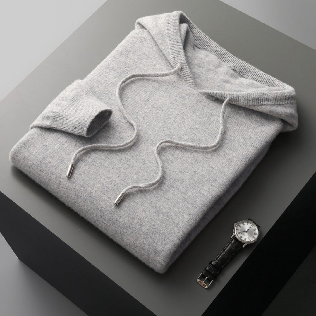 Frühlings Kaschmir Pullover Kapuze Modern