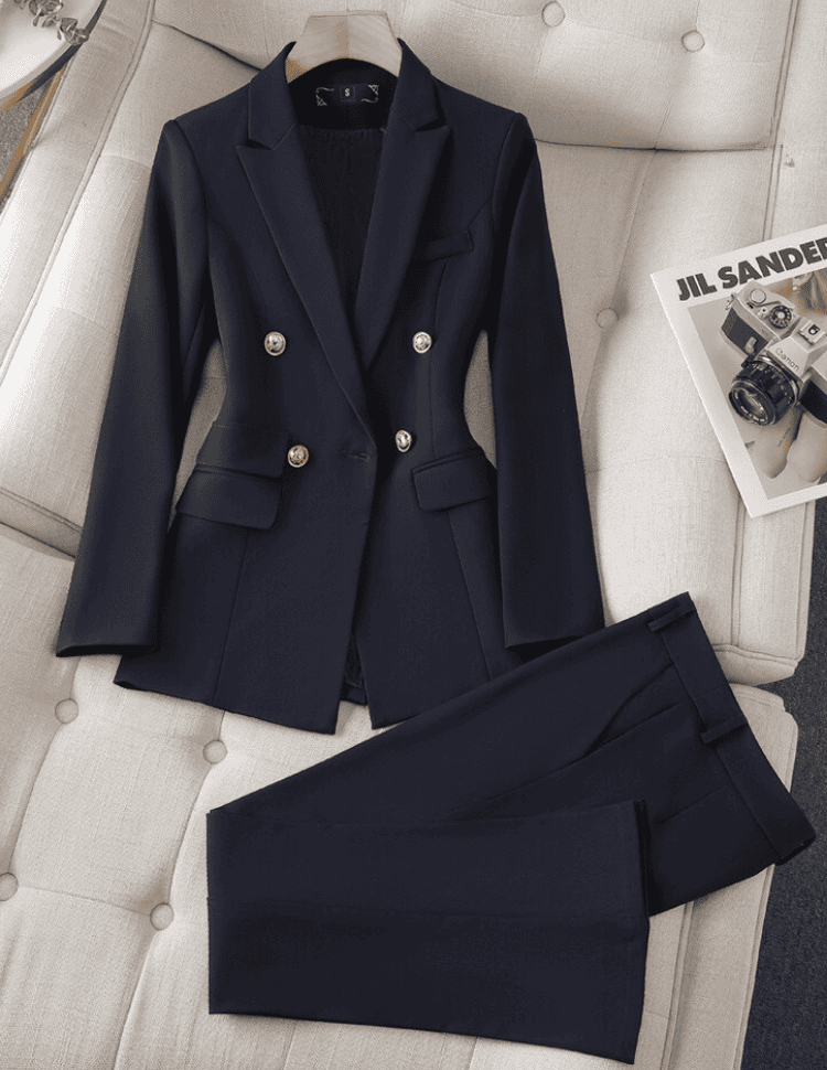 Elegantes Frauen Zweiteiler Chic Abendkleid