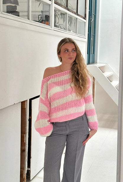 Weicher Damenpullover Herbst Winter Strick