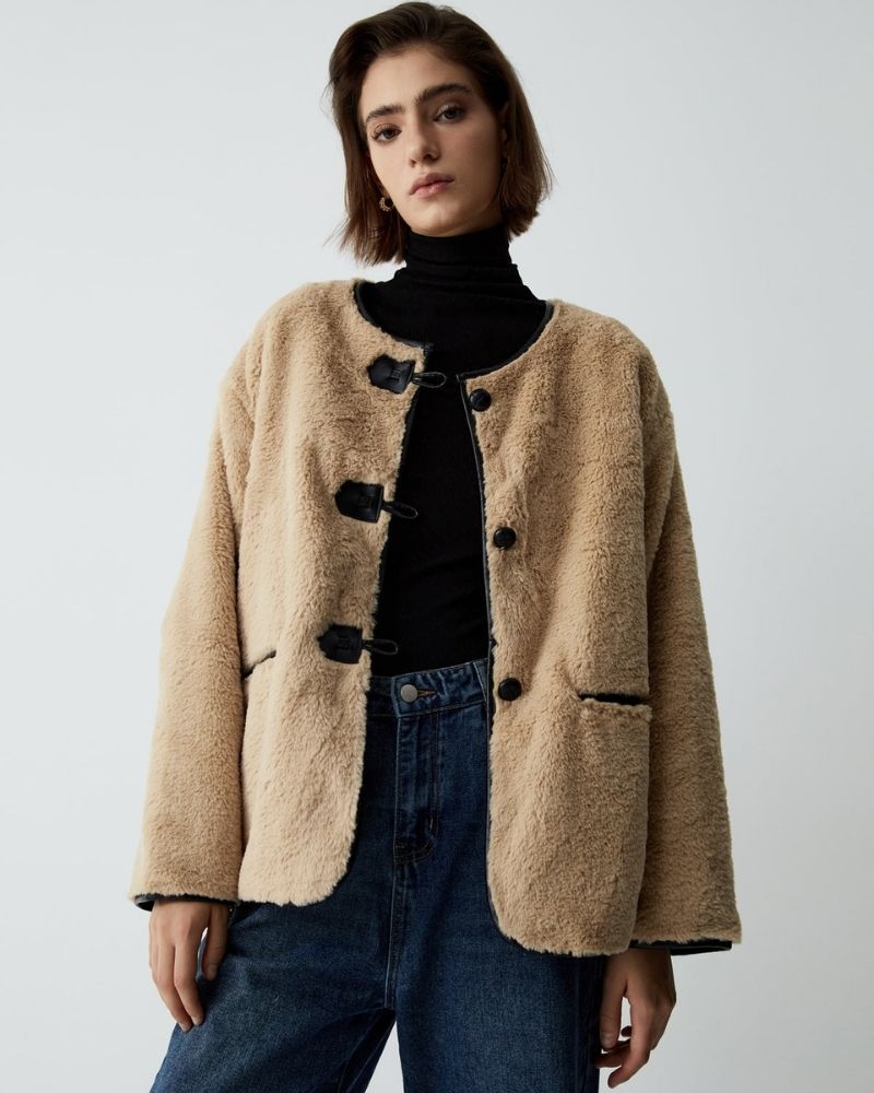 Kurzjacke Damen Warm Isoliert