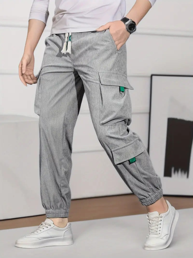David - Bequeme Herren Cargohose Relaxed Fit