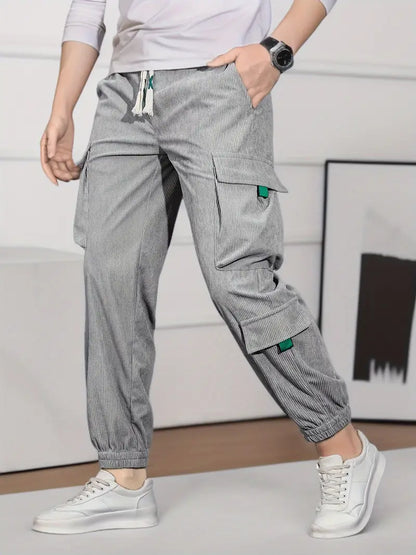 David - Bequeme Herren Cargohose Relaxed Fit