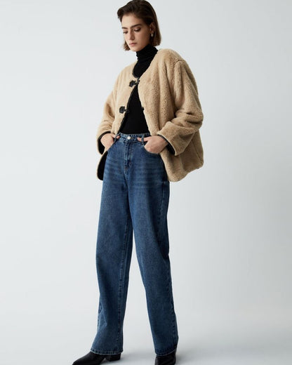 Kurzjacke Damen Warm Isoliert - IdealeKleiden