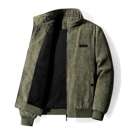 Retro Sherpa Jacke Samt Soft