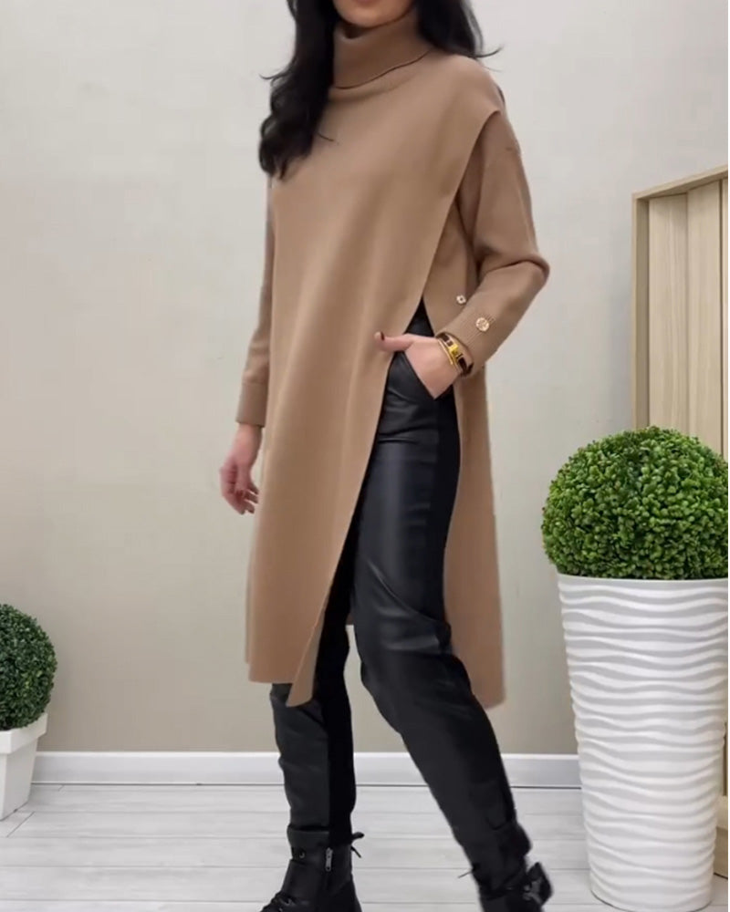 Elegante Kleider Mit Seiten Schlitz