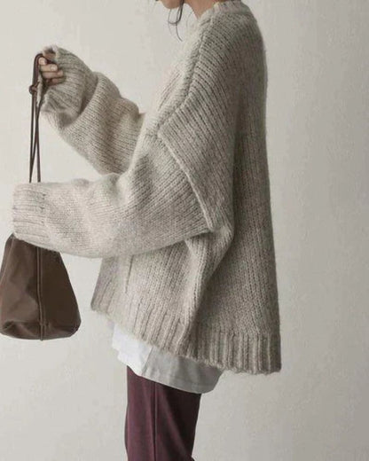 Großer Hoodie mit Vortasche Oversized - IdealeKleiden