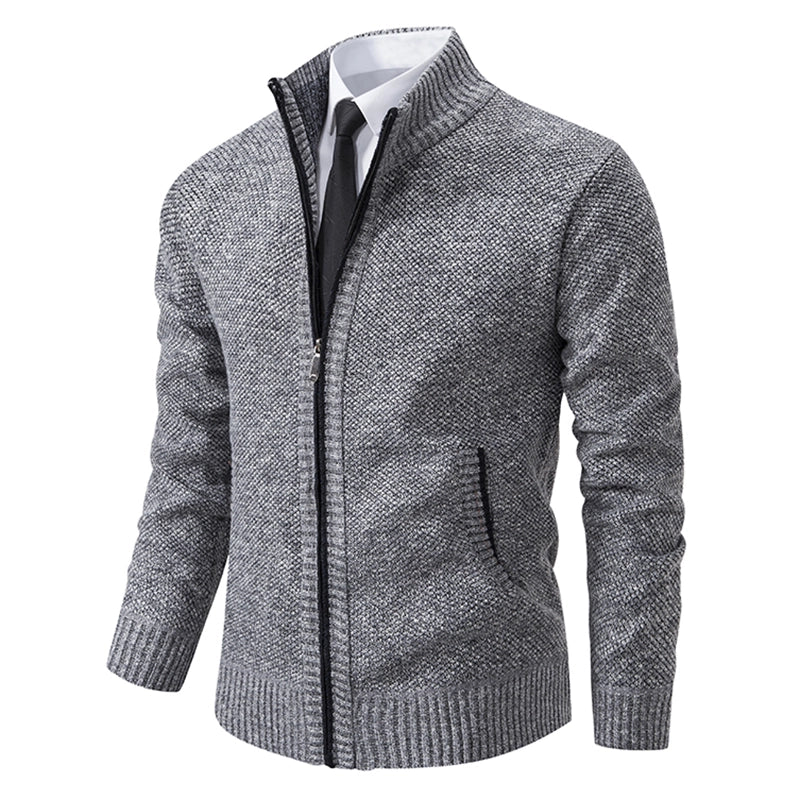 Stilvoller Strickpullover Männer Warm