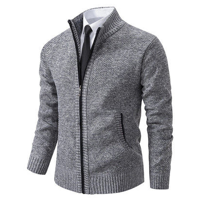 Stilvoller Strickpullover Männer Warm