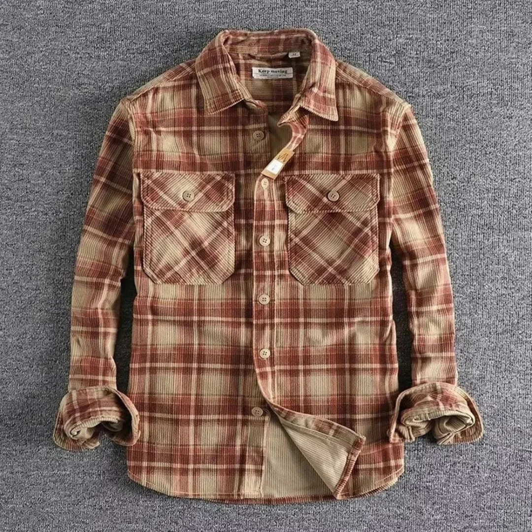 Retro Flanell Hemden Damen
