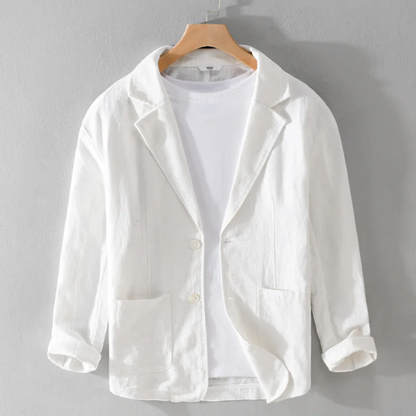 Elegante Leinenjacke Sommer