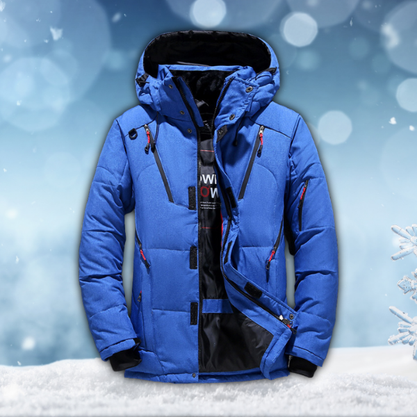 Herren Winterjacke | Warme Outdoorjacke für kalte Tage - IdealeKleiden