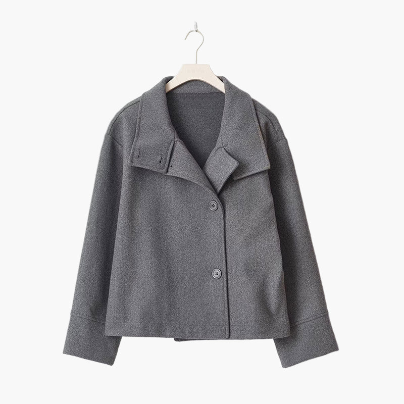 Klassische Übergangsjacke Modern Stadtlook - IdealeKleiden