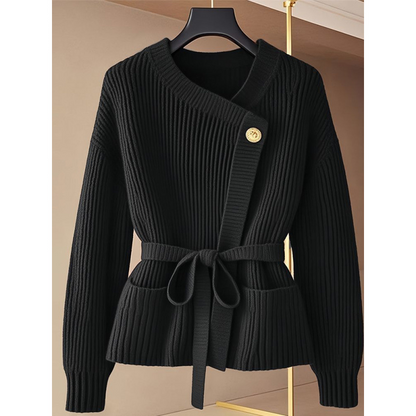 Lange Damenstrickjacke Elegent