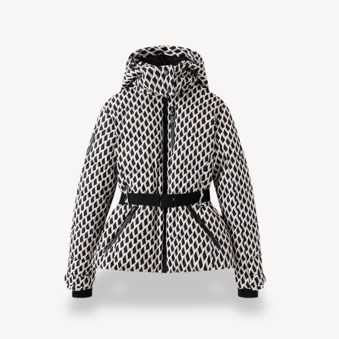 Damen Gürteltasche mit Stylisher Pufferjacke