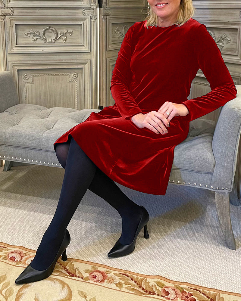 Elegante Blusen Runder Ausschnitt