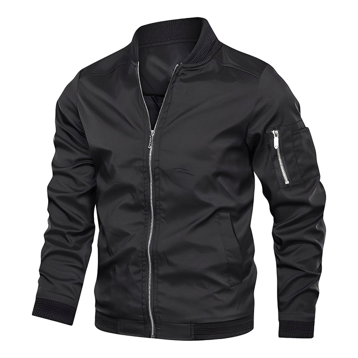Stilvolle Bomberjacke Herren Sportlich Modern