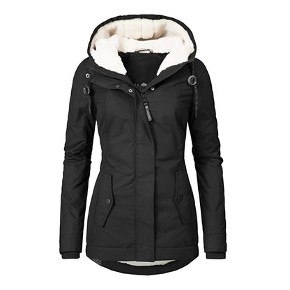 Weiche Damen Fleecejacke Sherpa Style