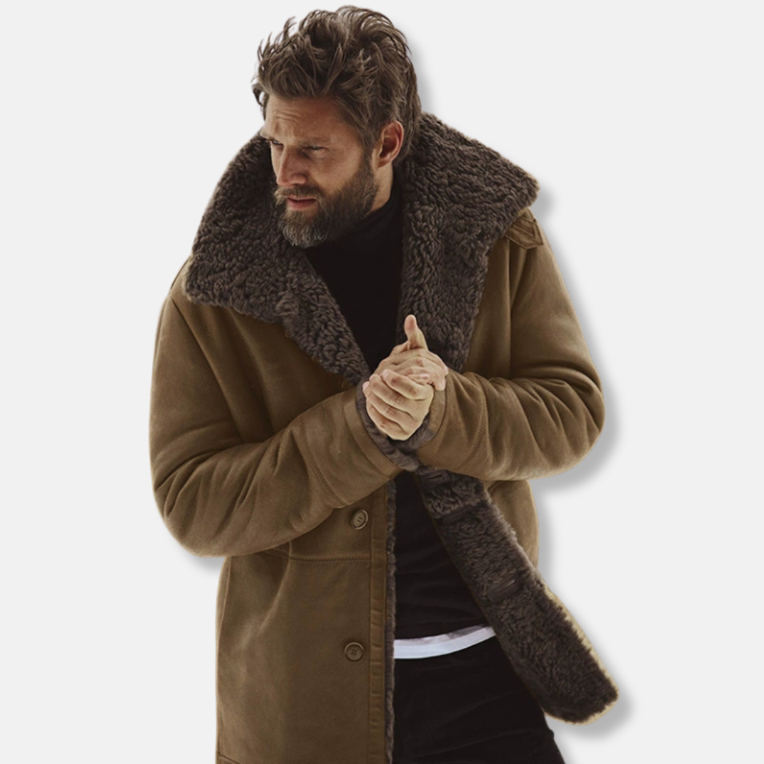 Elegantes Kleid aus Weichem Stoff Lockere Passform Reverskragen