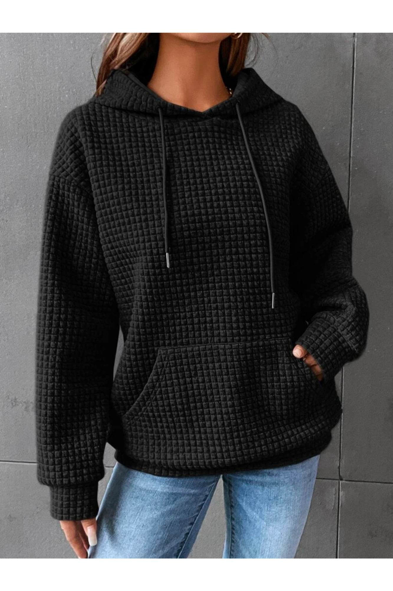 Damen Pullover Warm Kapuzenpulli