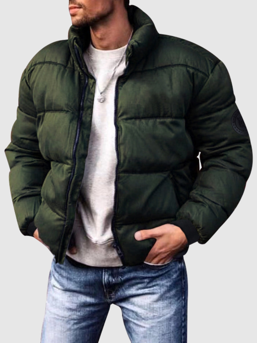 Herren Winterjacke Polyester Warm Isoliert