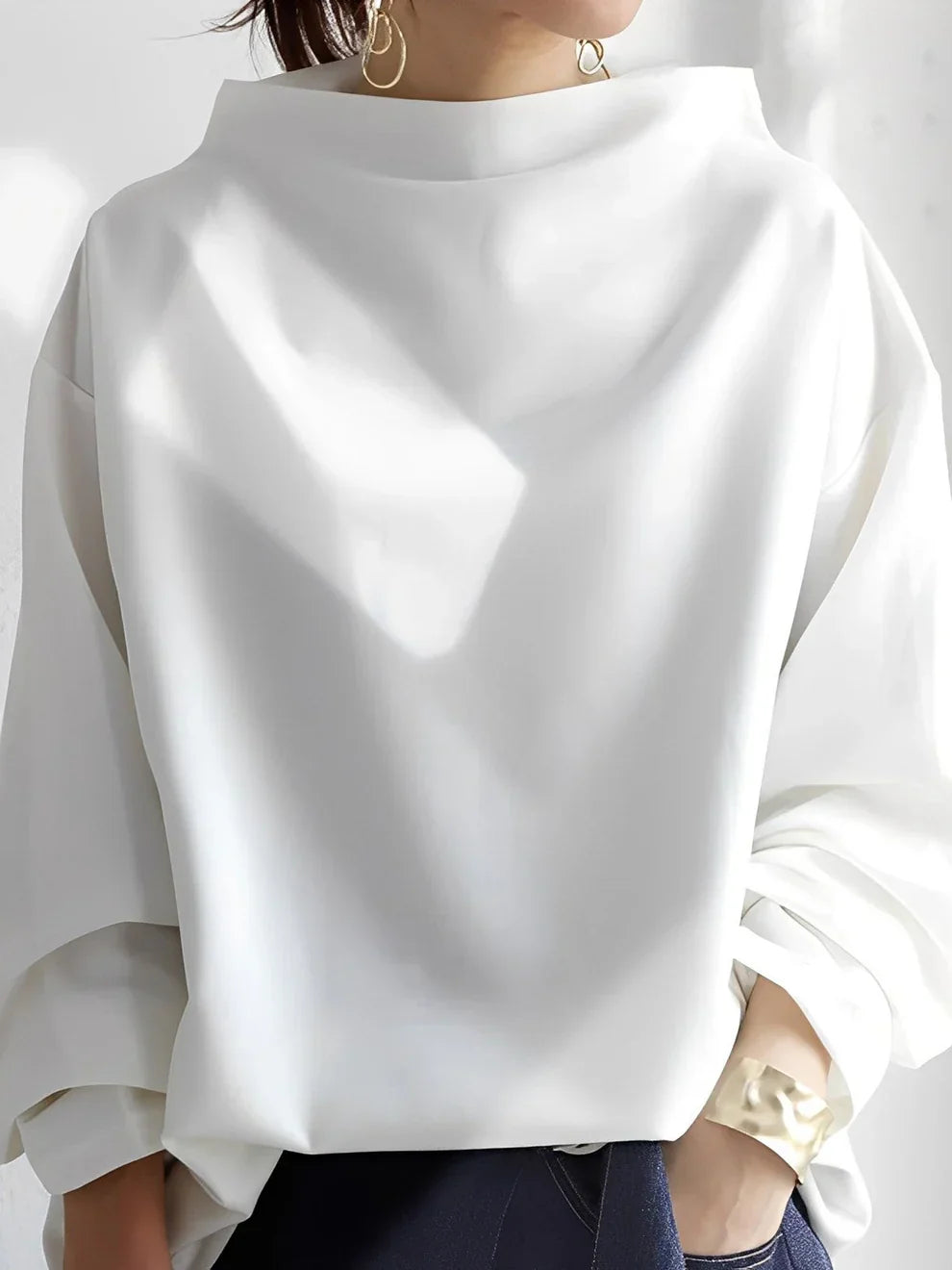 Damen Pullover Modern Casual Style
