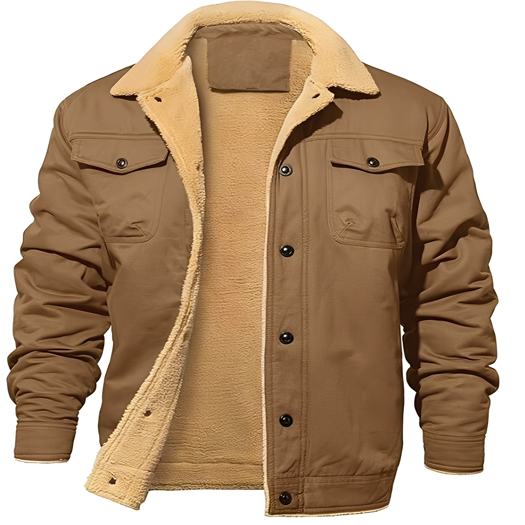 Bequeme Fleecejacke Herren Freizeit