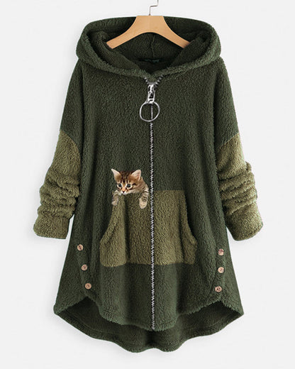 Kleid mit Süßen Katzen