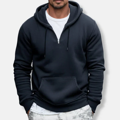 Morten - Casual Sweatshirt mit Känguru-Tasche und Lockerem Sitz