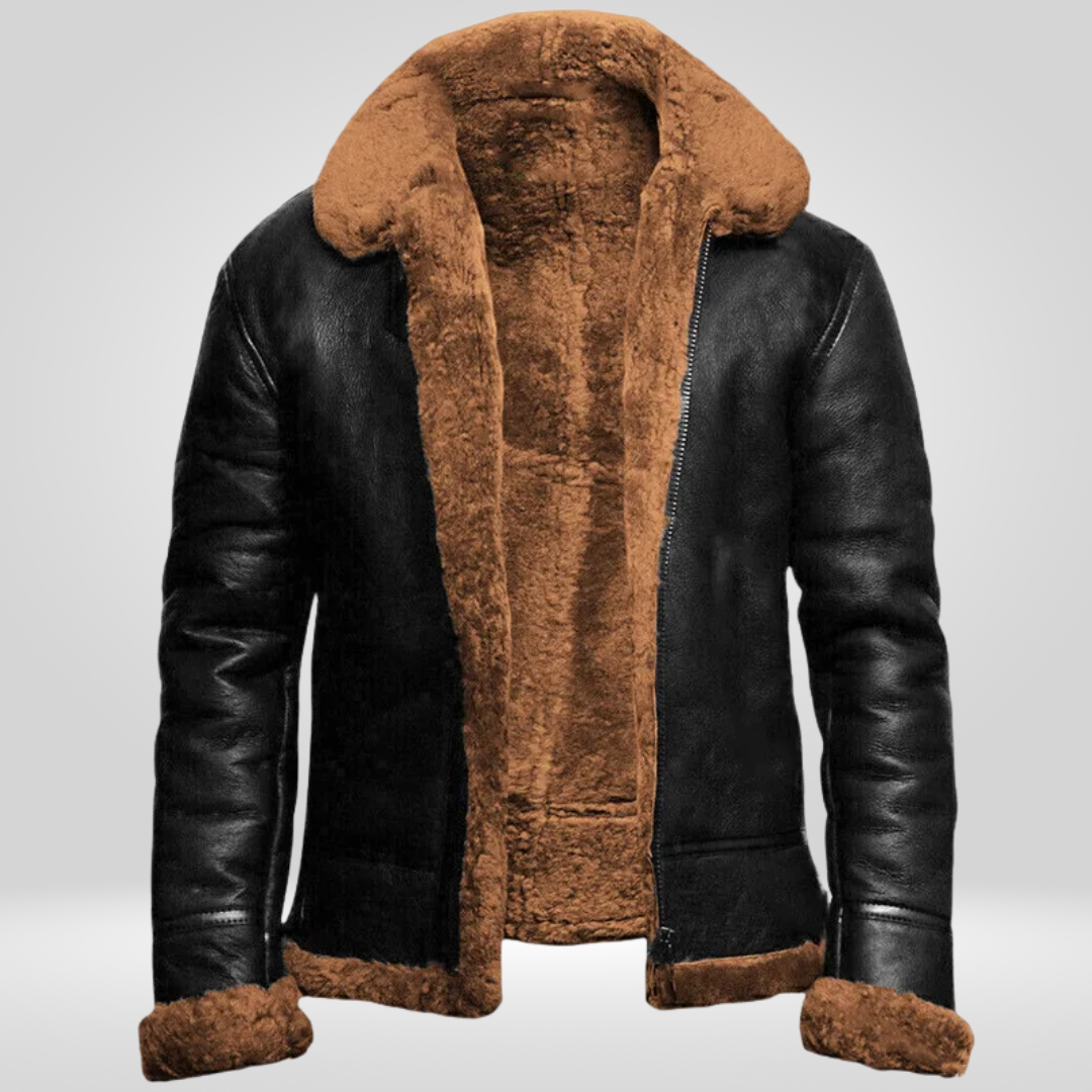 Herren Winterparka Lang Mantel Warm
