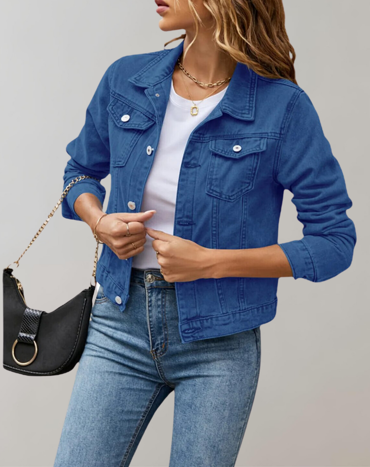 Elegante Frauenbluse Lässig Langarm
