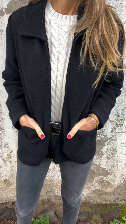 Kurze Jacke Modern Slim Fit Damen