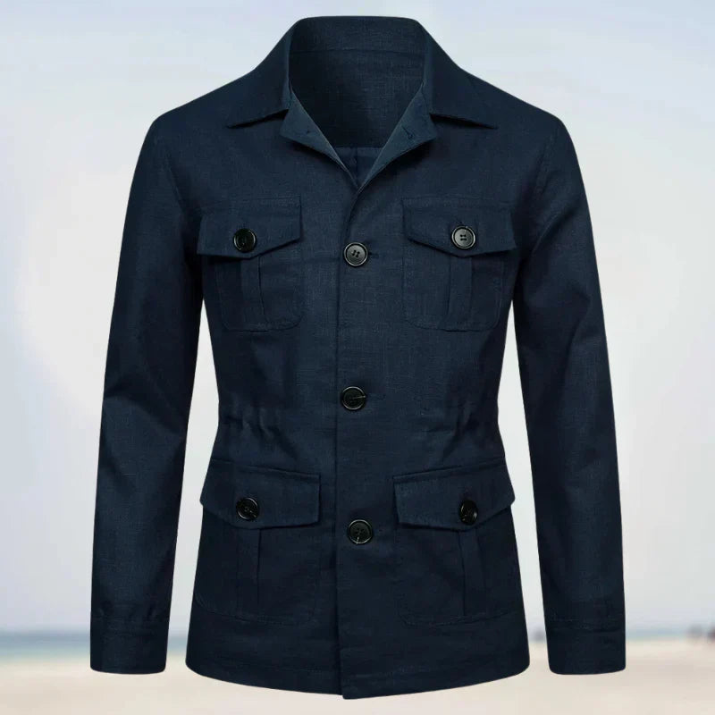 Stilvolle Herrenjacke Elegant Schnitt
