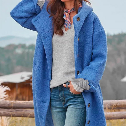 Jella – Stylisher Langer Wintermantel