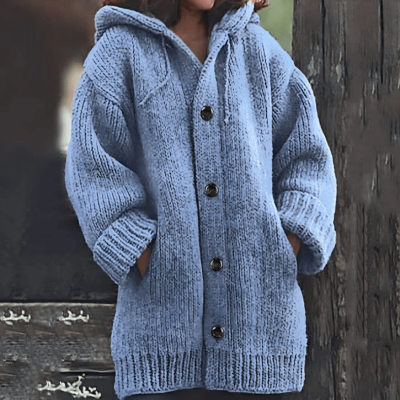 Damen Strickjacke Weich und Warm