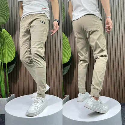 Dehnbarer Cargo-Hosen Comfort Fit