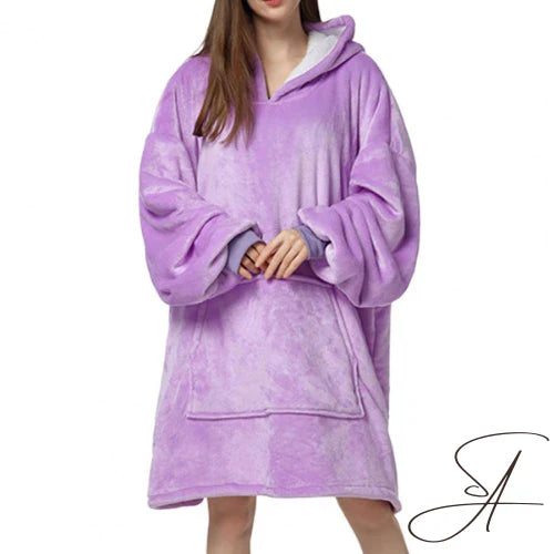 Bequemer Plüsch-Hoodie Soft Und Warm