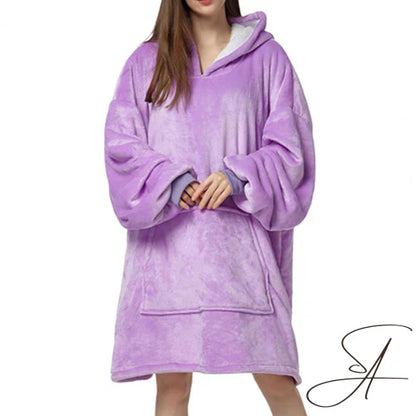 Bequemer Plüsch-Hoodie Soft Und Warm