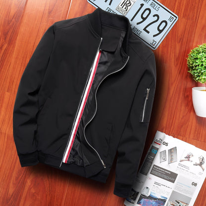 Stilvolle Herren Bomberjacke Modern Design