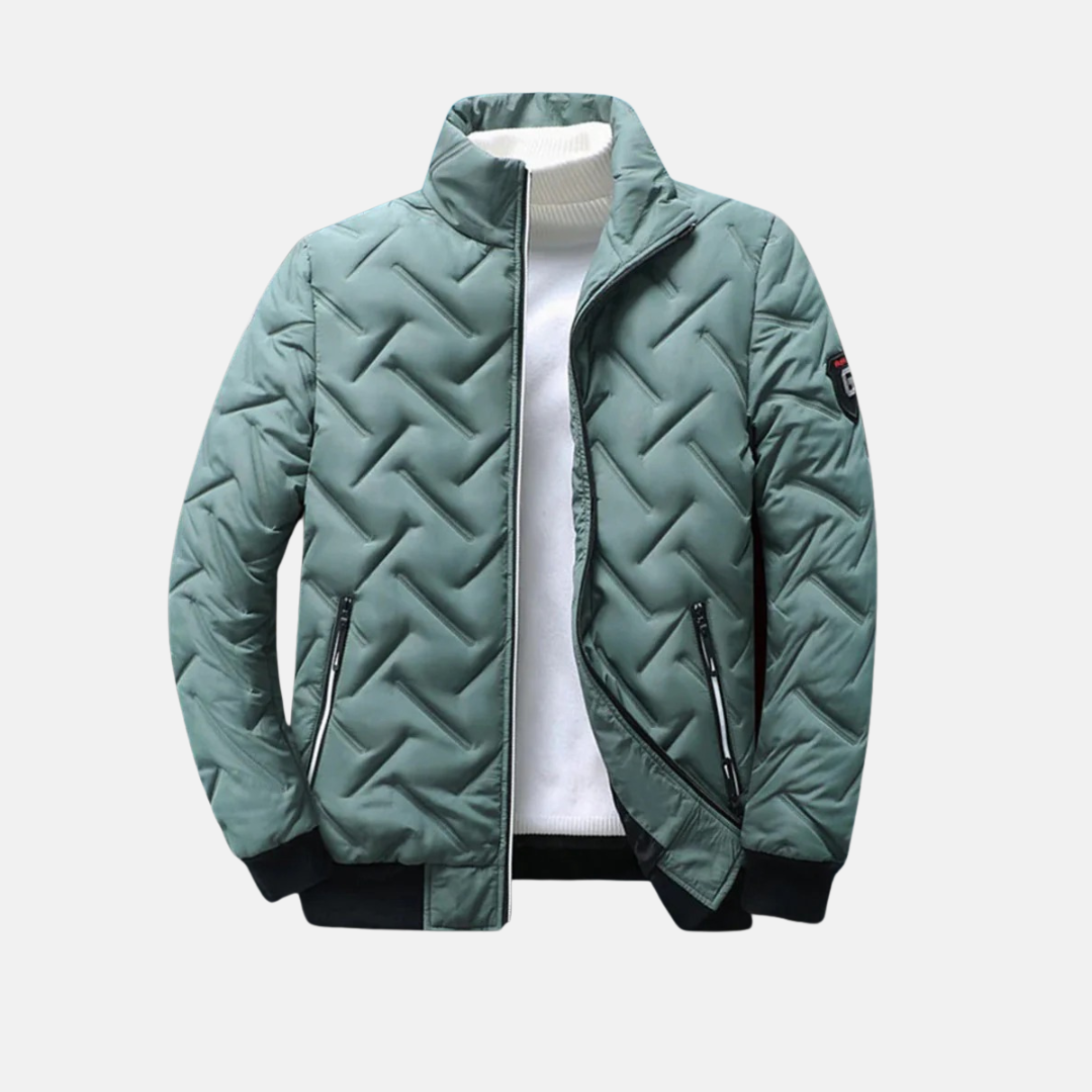 Warme Steppjacke Hochcoller Wintermantel