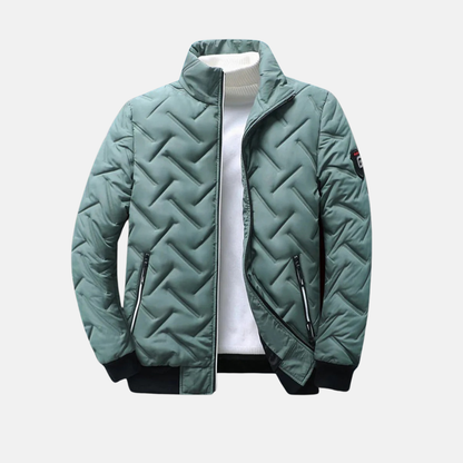 Warme Steppjacke Hochcoller Wintermantel