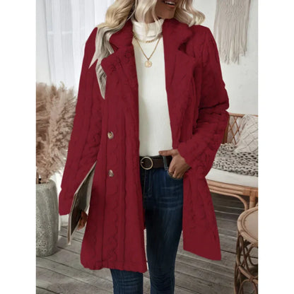 Damenschal Strickmantel Eleganz