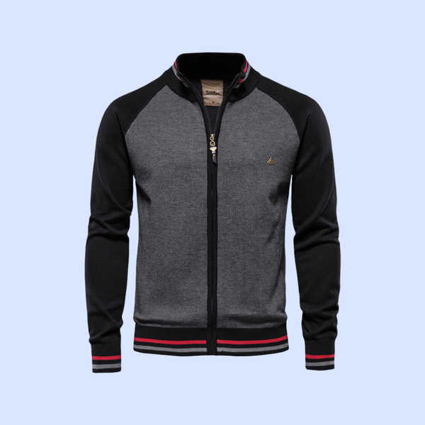 Bequeme Herbststrickjacke Warm