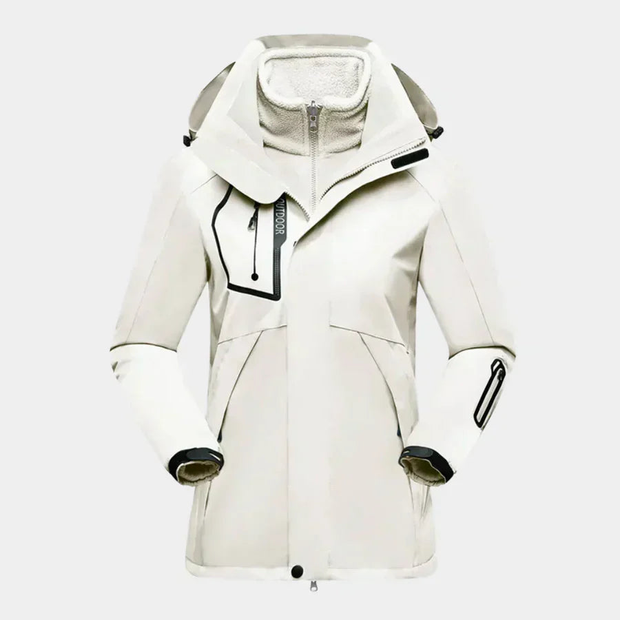 Wasserdichte Skijacke Damen Winter