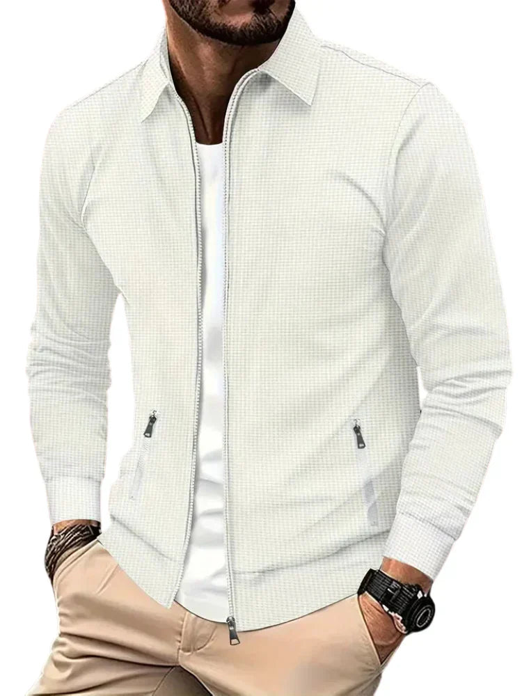Herren Leichtjacke Reißverschluss Sportlich