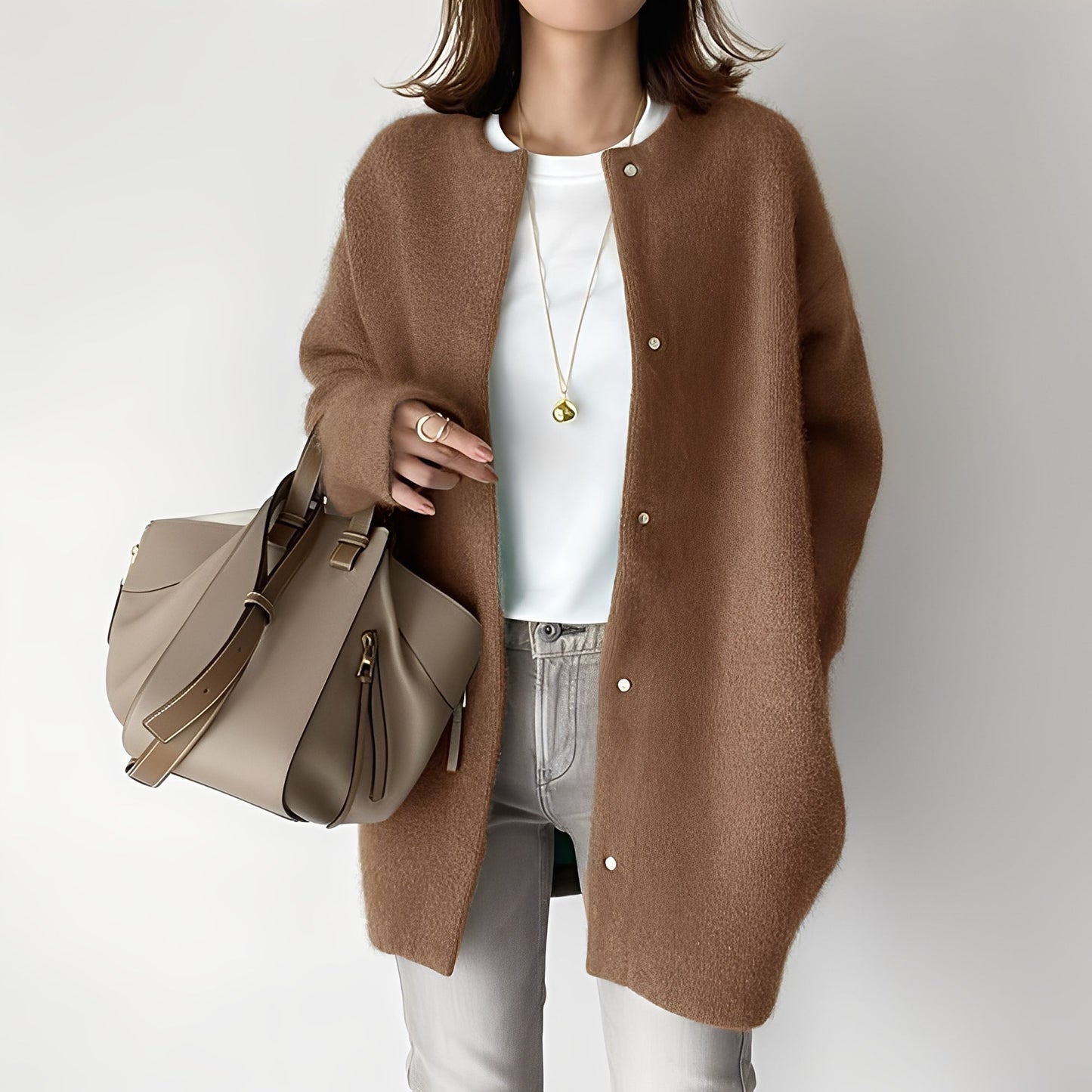 Stylischer Frauen Cardigan Modern Locker