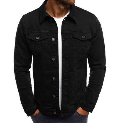 Modische Denim Jacke Alltag